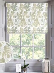 Green Lolli Made To Measure Roman Blinds - Image 1 of 6