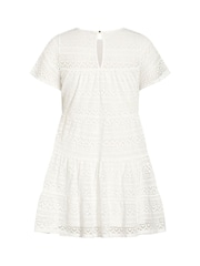 City Chic Cream Serenity Dress - Image 4 of 4
