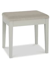 Bentley Designs Cotton Grey Ashby Stool - Image 3 of 4