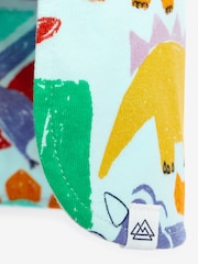 Blue Dino Print Legionnaire Hat (3mths-10yrs) - Image 2 of 2