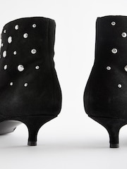 Black Forever Comfort® Stud Detail Ankle Boots - Image 5 of 5