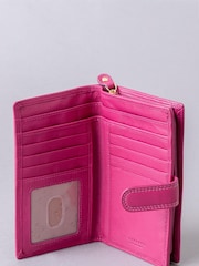 Lakeland Leather Cranberry Medium Tab Purse - Image 3 of 5