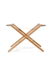 Snuz Light Grey/Natural SnuzBaskit Moses Basket & Stand Set - Image 7 of 8