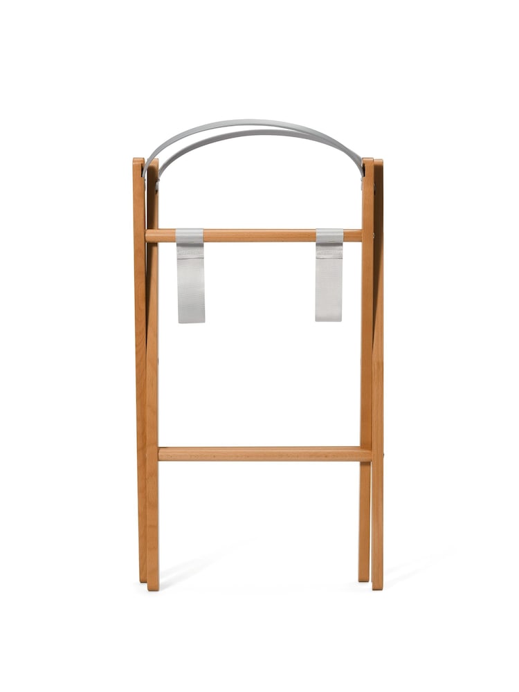 Snuz Light Grey/Natural SnuzBaskit Moses Basket & Stand Set - Image 8 of 8