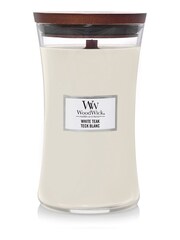 Woodwick White Large Hourglass Teak Candle - Image 2 of 2