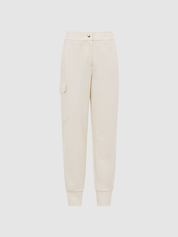 Reiss Cream Milly Technical Joggers - Image 2 of 7