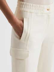 Reiss Cream Milly Technical Joggers - Image 4 of 7