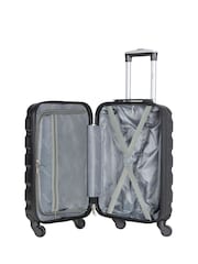 Flight Knight Black + Grey/Black Gloss EasyJet Overhead 55x35x20cm Hard Shell Cabin Carry-On Case Suitcase Set of 2 - Image 10 of 11