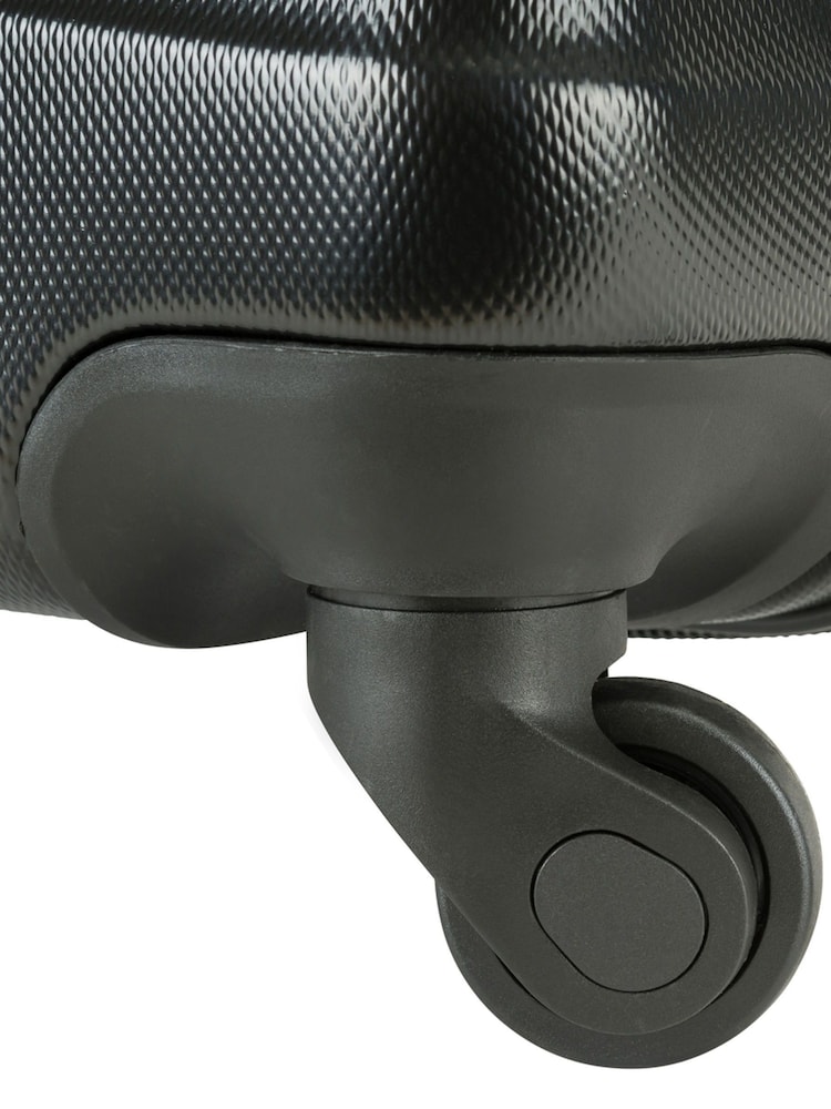 Flight Knight Black + Grey/Black Gloss EasyJet Overhead 55x35x20cm Hard Shell Cabin Carry-On Case Suitcase Set of 2 - Image 11 of 11