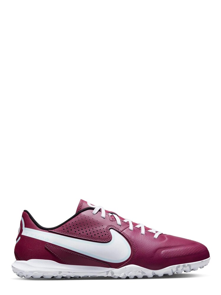Nike Red/White Tiempo Legend 9 Academy Turf Football Boots - Image 1 of 8