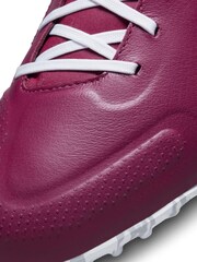 Nike Red/White Tiempo Legend 9 Academy Turf Football Boots - Image 7 of 8