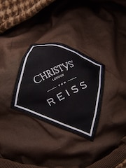 Reiss Brown Arbor Wool Baker Boy Cap - Image 4 of 4