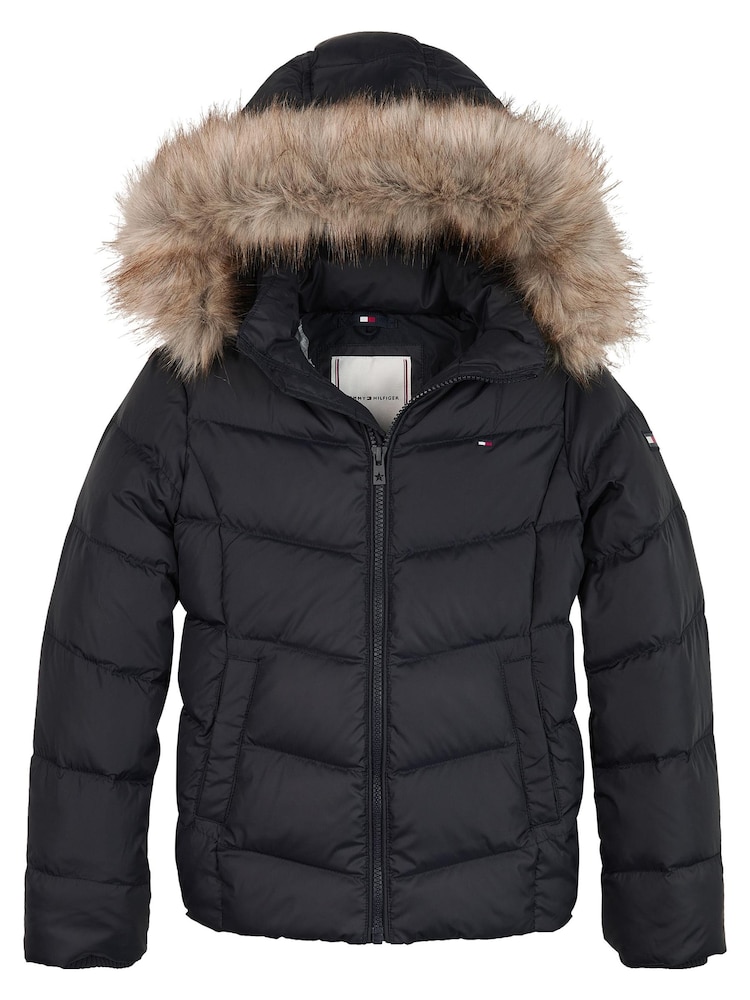 Tommy Hilfiger Blue Essential Down Jacket - Image 1 of 3