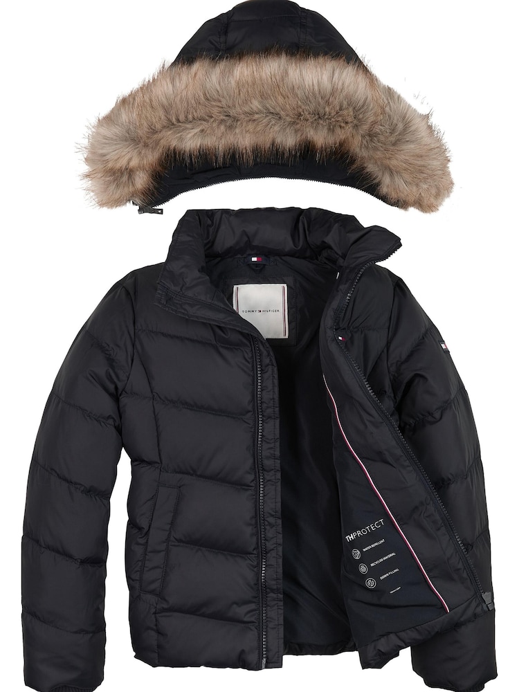 Tommy Hilfiger Blue Essential Down Jacket - Image 3 of 3
