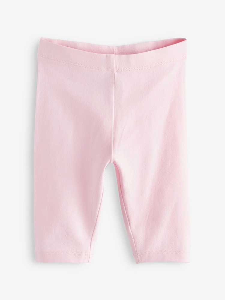 Pale Pink Cropped Leggings (3mths-7yrs) - Image 1 of 2