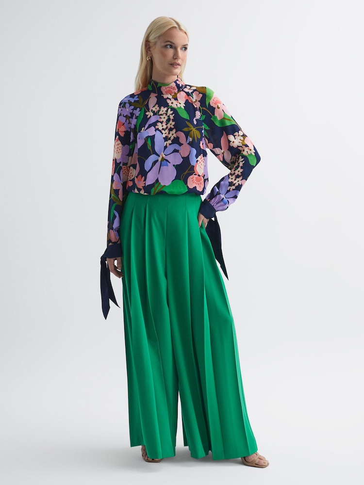 Florere Floral Long Sleeve Blouse - Image 1 of 5