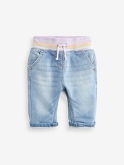 Hellblauer Denim - Pull-on-Jogginghose (3 Monate bis 7 Jahre) - Bild 1 von 2