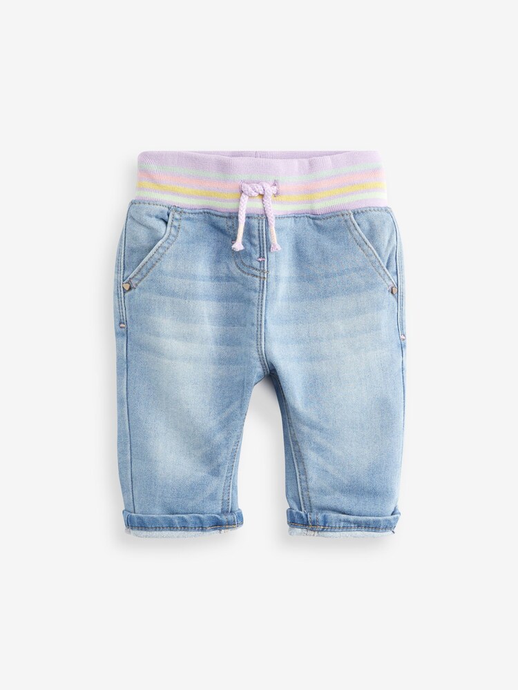 Hellblauer Denim - Pull-on-Jogginghose (3 Monate bis 7 Jahre) - Bild 1 von 2