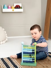 JoJo Maman Bébé Wooden Dinosaur Abacus - Image 3 of 4
