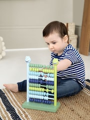 JoJo Maman Bébé Wooden Dinosaur Abacus - Image 4 of 4
