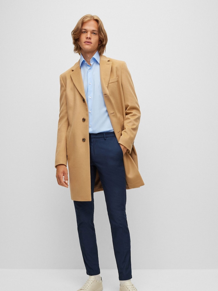 BOSS Blue Regular Fit Formal Shirt - Image 4 of 5