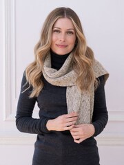 Celtic & Co. Donegal Rib Scarf - Image 3 of 3