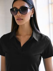 Black Polo Shirt - Image 4 of 6