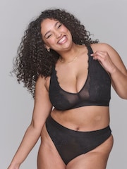 Lemonade Dolls Synergy Lace and Mesh Full Brief Knickers - Imagen 1 de 4