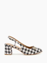 Dune London Black Standard Fit Wide Fit Cassie Snaffle Open Court Sandals - Image 1 of 5