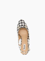Dune London Black Standard Fit Wide Fit Cassie Snaffle Open Court Sandals - Image 5 of 5