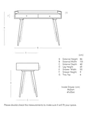 Swoon Natural Fresco Desk - Image 7 of 7