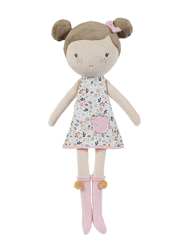Little Dutch Pink Flowers and Butterflies Cuddle Doll Rosa - Image 2 of 4