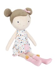 Little Dutch Pink Flowers and Butterflies Cuddle Doll Rosa - Image 3 of 4