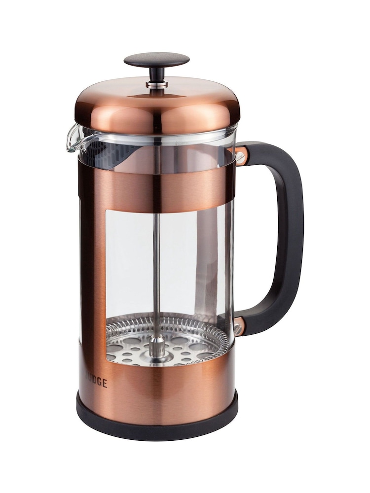 Judge Copper 8 Cup Glass Cafetiere - Image 3 of 3 Judge Copper 8 Cup Glass Cafetiere - Image 3 of 3