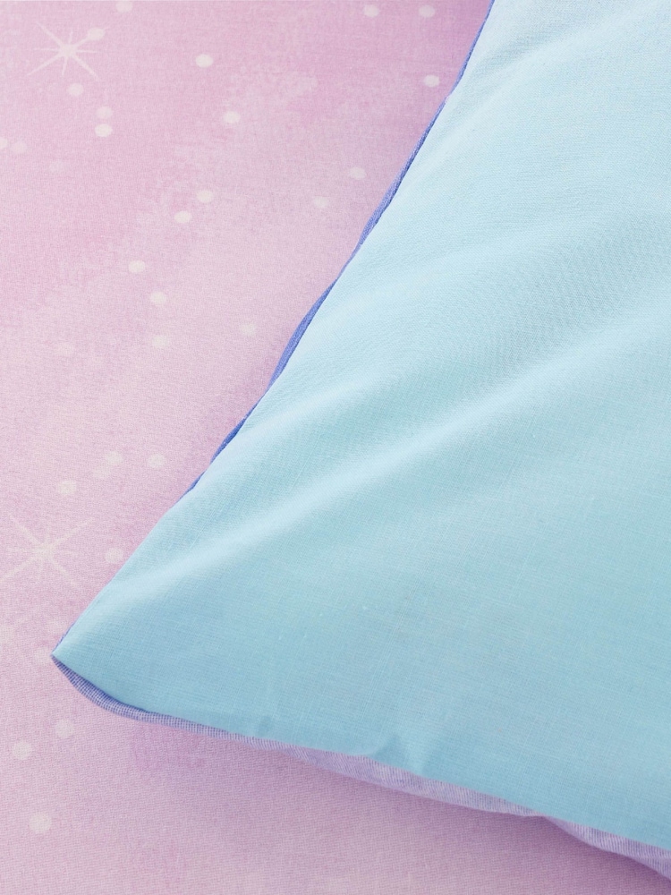 Catherine Lansfield Blue Ombre Rainbow Clouds Reversible Duvet Cover And Pillowcase Set - Image 3 of 4