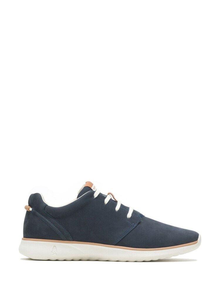 Hush Puppies Blue Good Lace Up Leather Shoes - Image 1 of 6