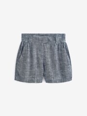 Chambray-Blau - Shorts für Jungen aus Leinengemisch - Bild 5 von 5
