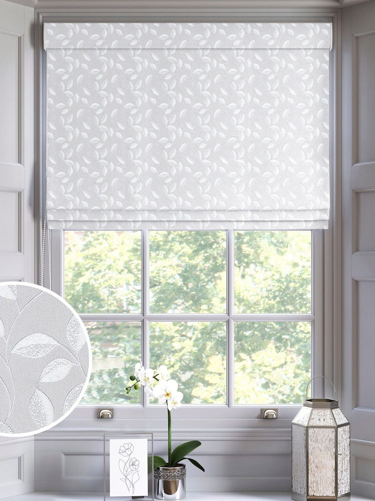 Grey Mallix Made To Measure Roman Blinds - Image 1 of 6