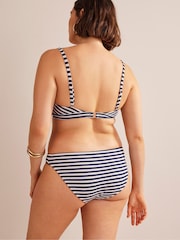 Boden Blue Classic Texture Bikini Bottoms - Image 2 of 3