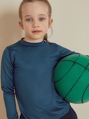 Navy Blue Long Sleeve Base Layer (3-16yrs) - Image 1 of 6