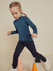 Navy Blue Long Sleeve Base Layer (3-16yrs) - Image 2 of 6