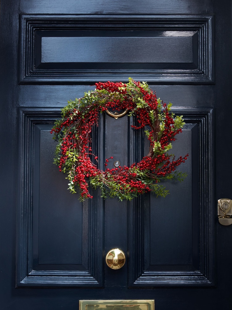 Bayswood Green Wreath 50cm - Image 2 of 4
