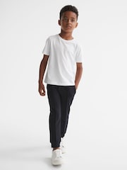 Reiss White Bless 3-9 yrs Crew Neck T-Shirt - Image 6 of 7