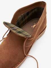Tan Brown Suede Desert Boots - Image 5 of 5