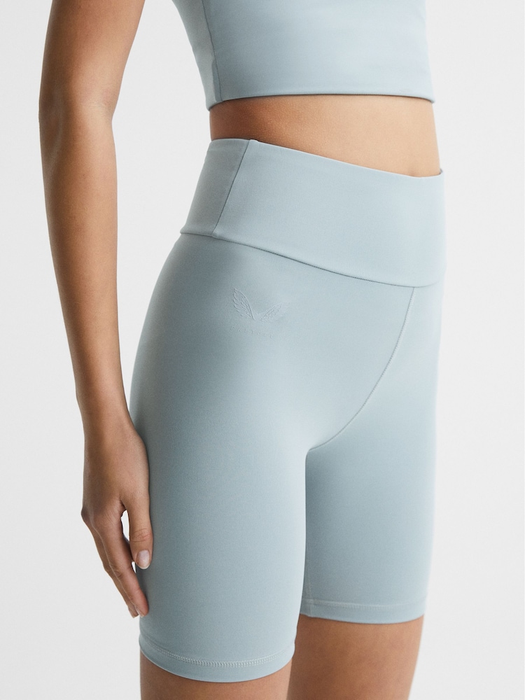 Reiss Blue Harper Castore Performance Shorts - Image 1 of 6 Reiss Blue Harper Castore Performance Shorts - Image 1 of 6