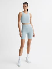 Reiss Blue Harper Castore Performance Shorts - Image 3 of 6