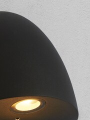 Searchlight Grey Ellipse Outdoor Wall Light - Image 2 of 3