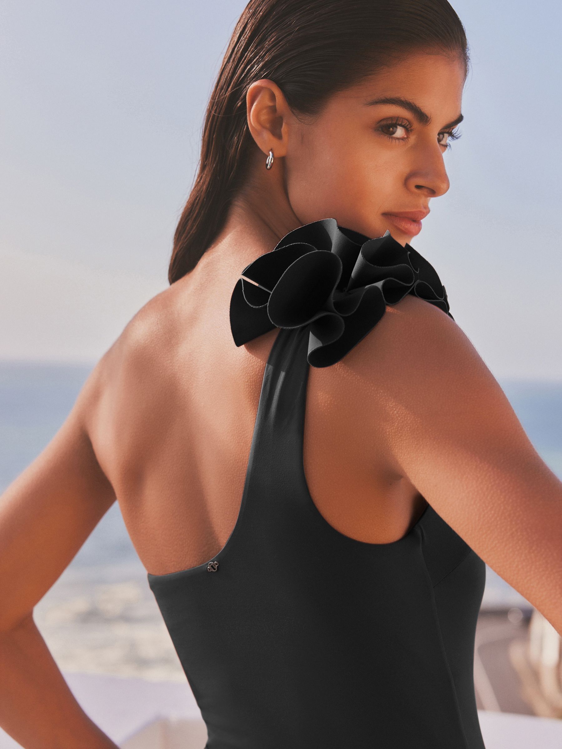 Next one shoulder swimsuit clearance