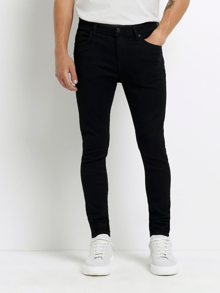 River Island Spray On Stretch Jeans - Image 4 of 6