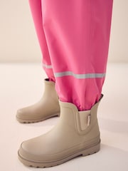 Pink Zip Hooded Waterproof Puddlesuit (12mths-10yrs) - Image 5 of 7